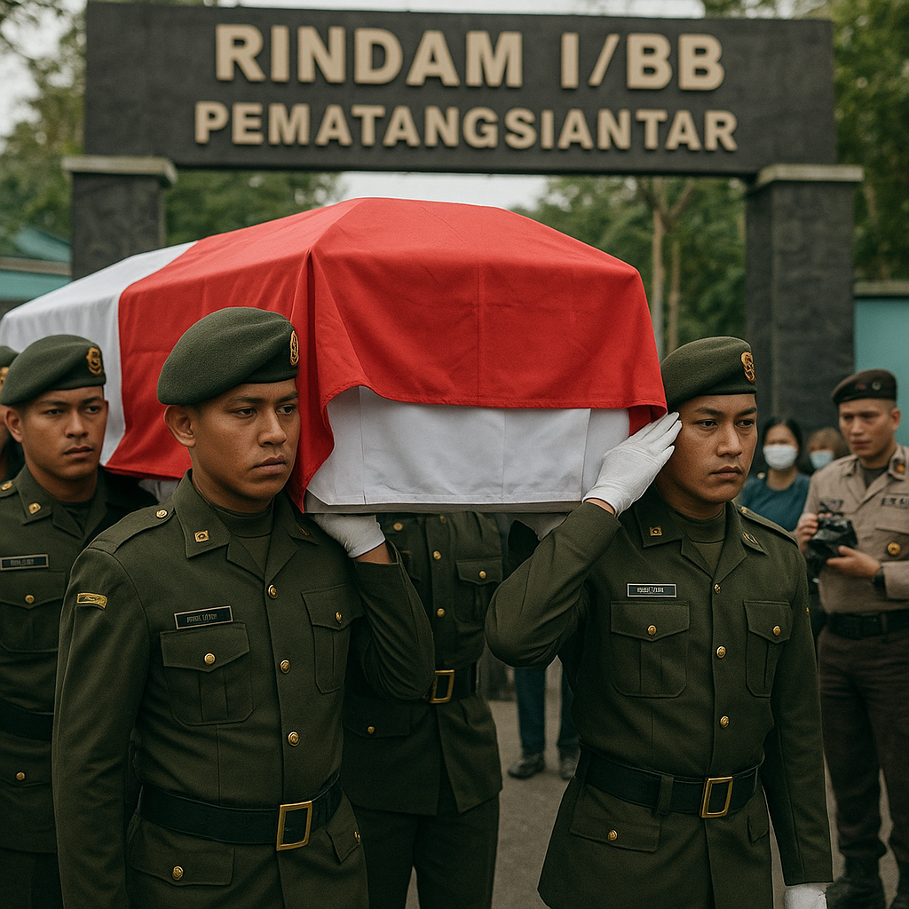 Prajurit Siswa Meninggal di Rindam I/BB Pematangsiantar, Polisi Militer Selidiki Penyebabnya