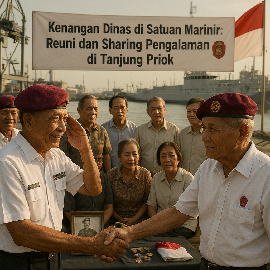 Kenangan Dinas di Satuan Marinir: Reuni dan Sharing Pengalaman di Tanjung Priok