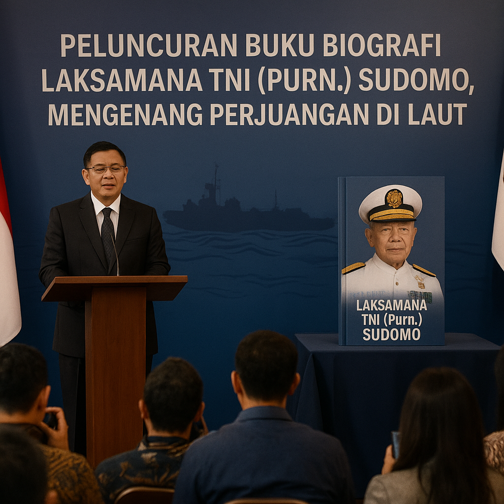 Peluncuran Buku Biografi Laksamana TNI (Purn.) Sudomo, Mengenang Perjuangan di Laut