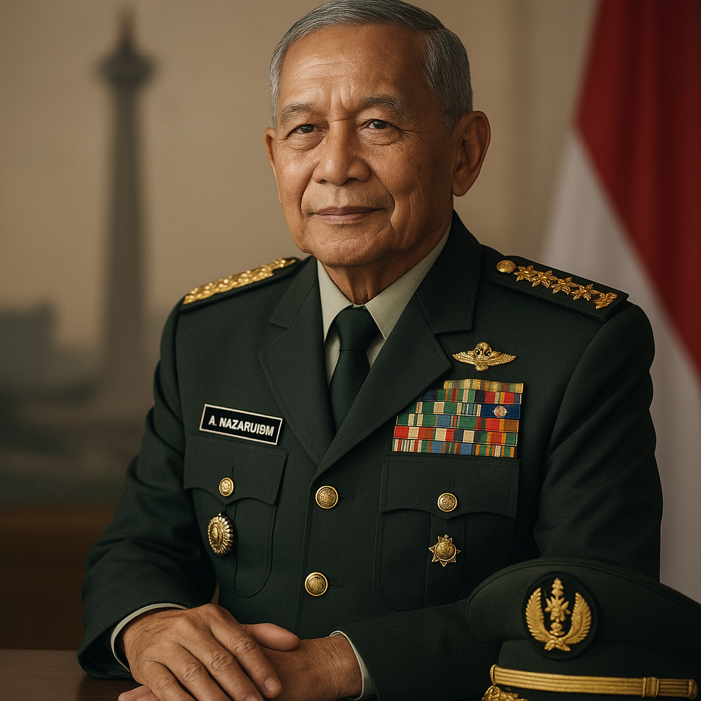 Profil Purnawirawan Jenderal TNI (HOR) A. Nazaruddin: Pengawal Integrasi Bangsa dari Masa ke Masa