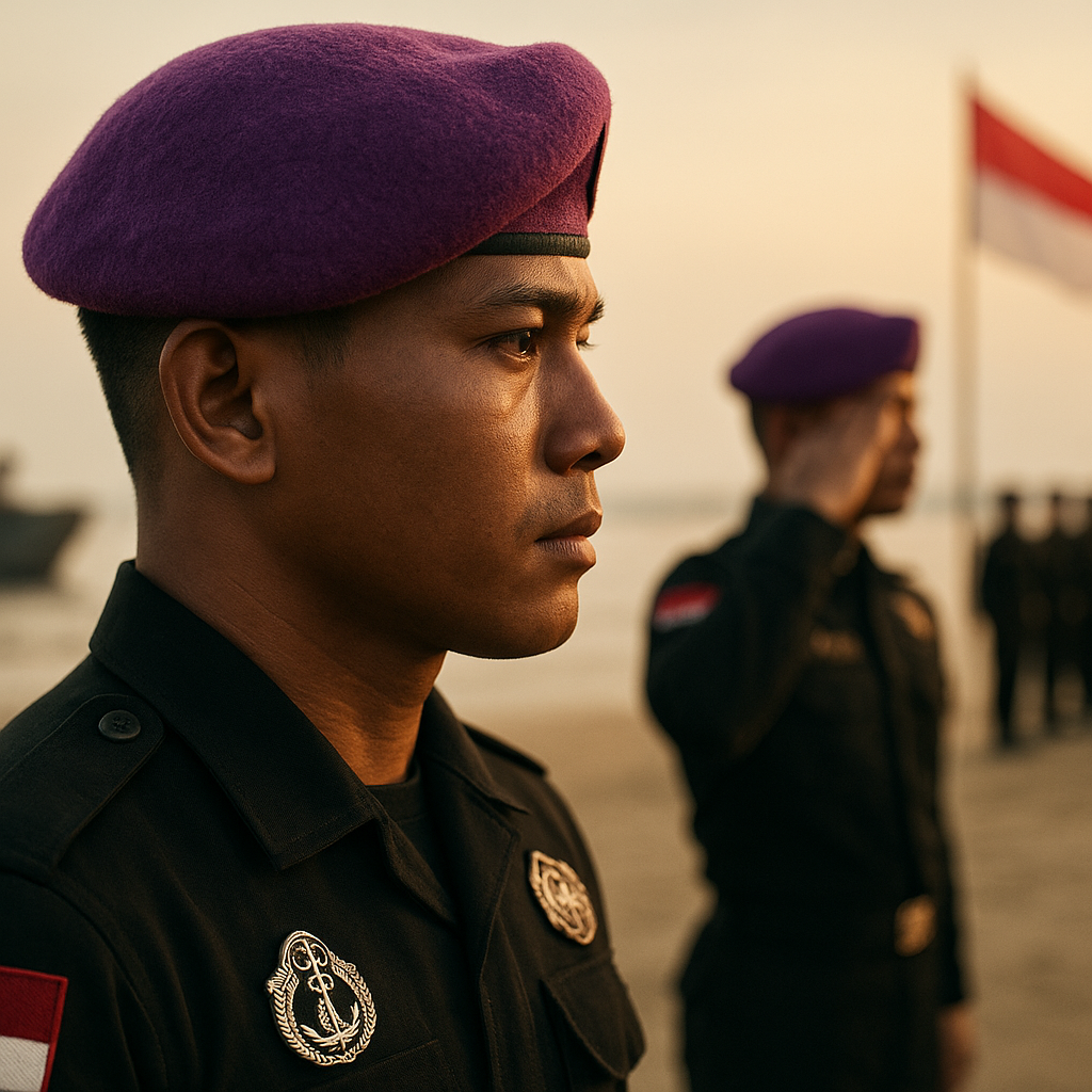 Cerita di Balik Lencana dan Tradisi Korps Marinir TNI AL