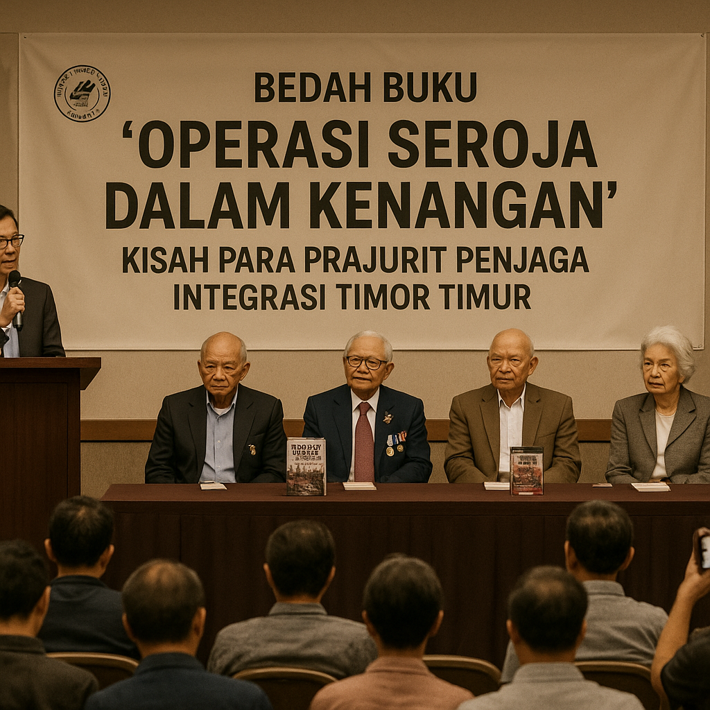 Bedah Buku 'Operasi Seroja dalam Kenangan': Kisah Para Prajurit Penjaga Integrasi Timor Timur