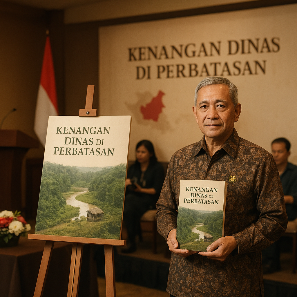 Peluncuran Buku 'Kenangan Dinas di Perbatasan' Karya Purnawirawan Kolonel Inf