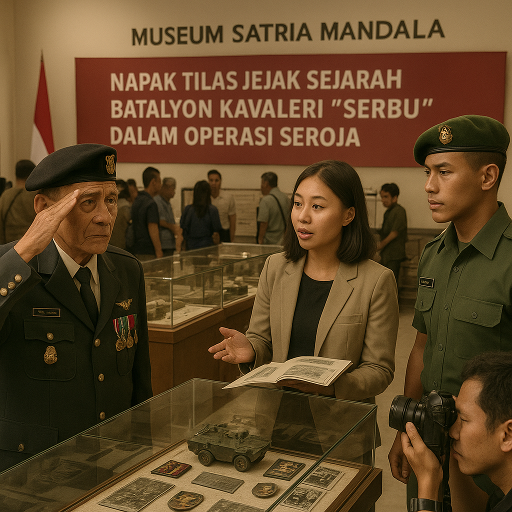 Napak Tilas Jejak Sejarah Batalyon Kavaleri 'Serbu' dalam Operasi Seroja