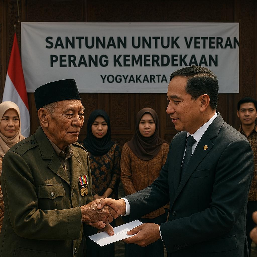 Santunan untuk Veteran Perang Kemerdekaan di Yogyakarta, Wujud Penghargaan Negara
