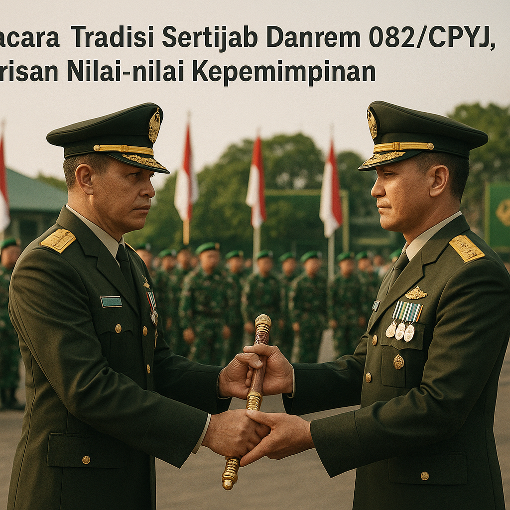 Upacara Tradisi Sertijab Danrem 082/CPYJ, Warisan Nilai-nilai Kepemimpinan