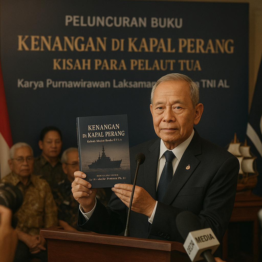 Peluncuran Buku "Kenangan di Kapal Perang: Kisah Para Pelaut Tua" Karya Purnawirawan Laksamana Pertama TNI AL