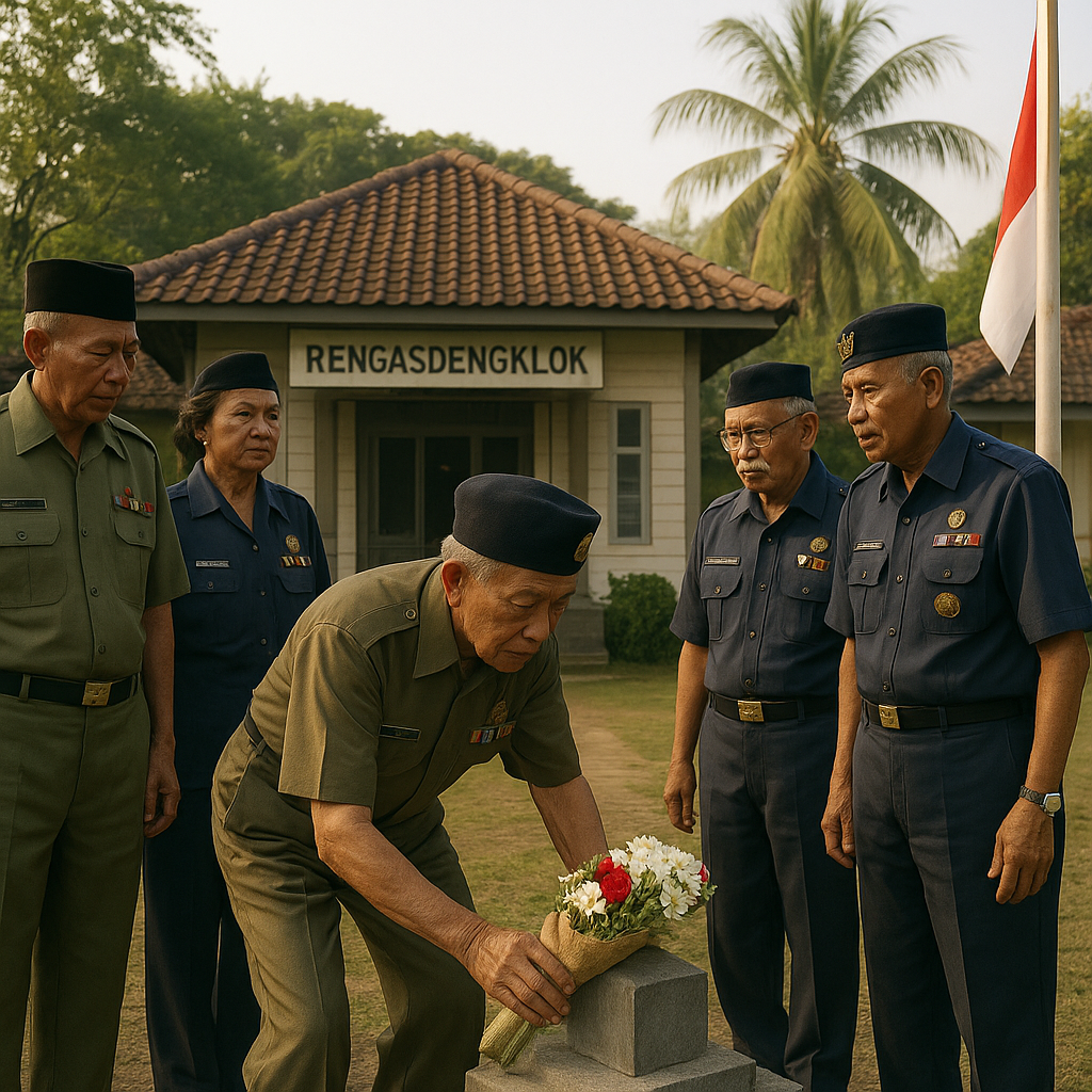 Napak Tilas Sejarah di Rengasdengklok: Purnawirawan Kembali ke Titik Awal Perjuangan
