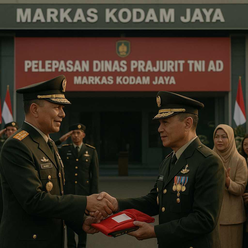 Pelepasan Dinas Prajurit TNI AD: Sebuah Perpisahan Penuh Haru dan Penghargaan