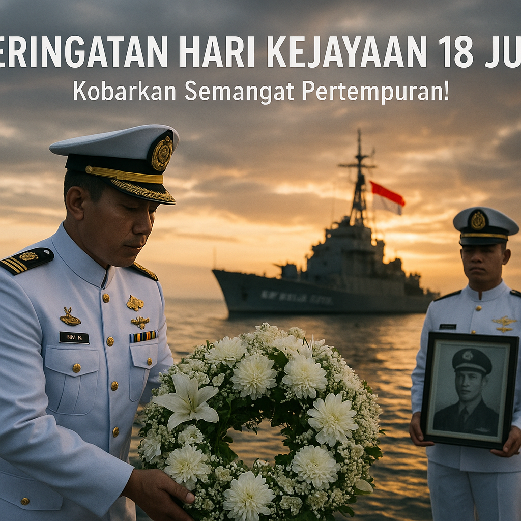 Peringatan Hari Kejayaan 18 Juli: Menghidupkan Kembali Semangat Pertempuran Laut Aru