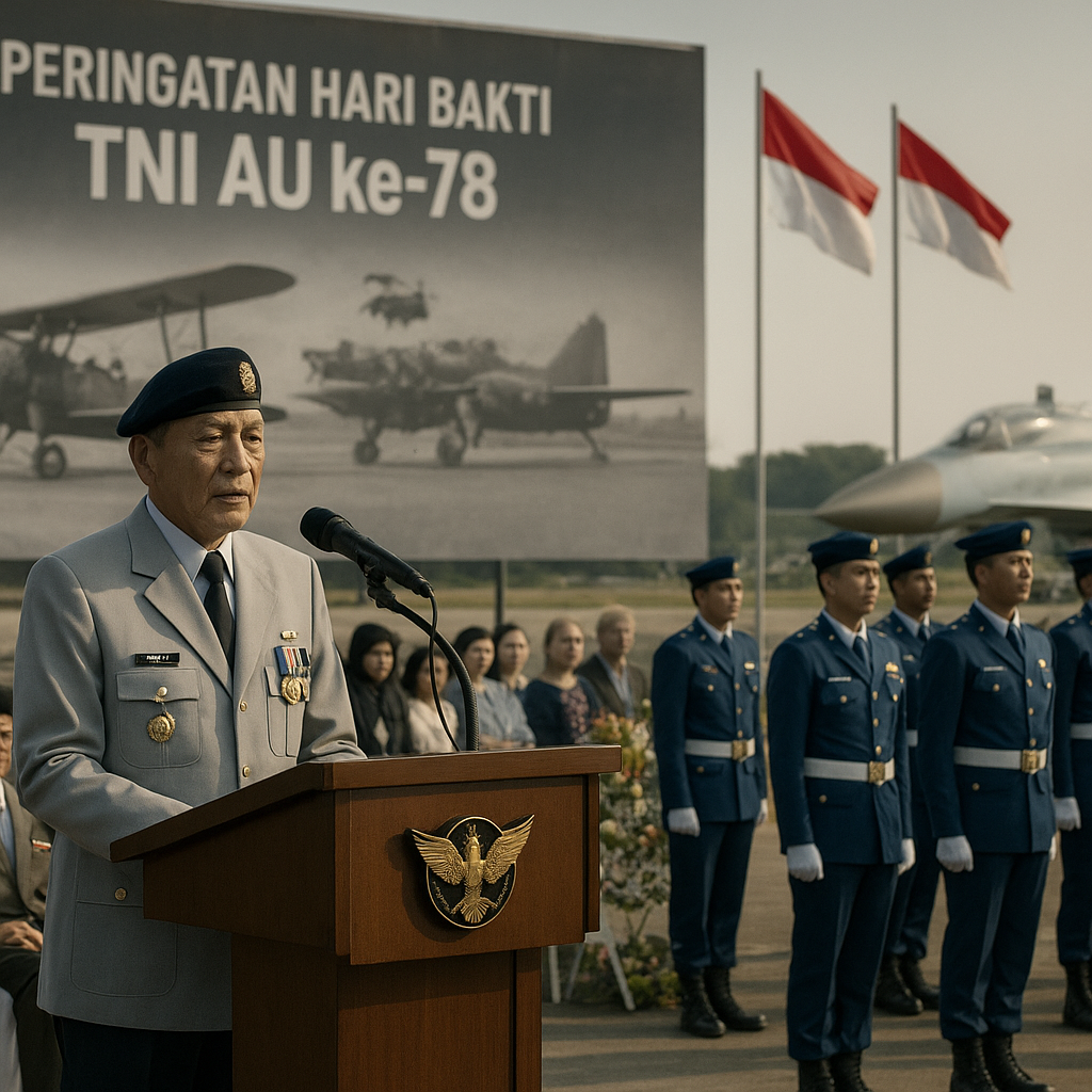 Peringatan Hari Bakti TNI AU ke-78, Mengenang Perjuangan AURI di Masa Revolusi