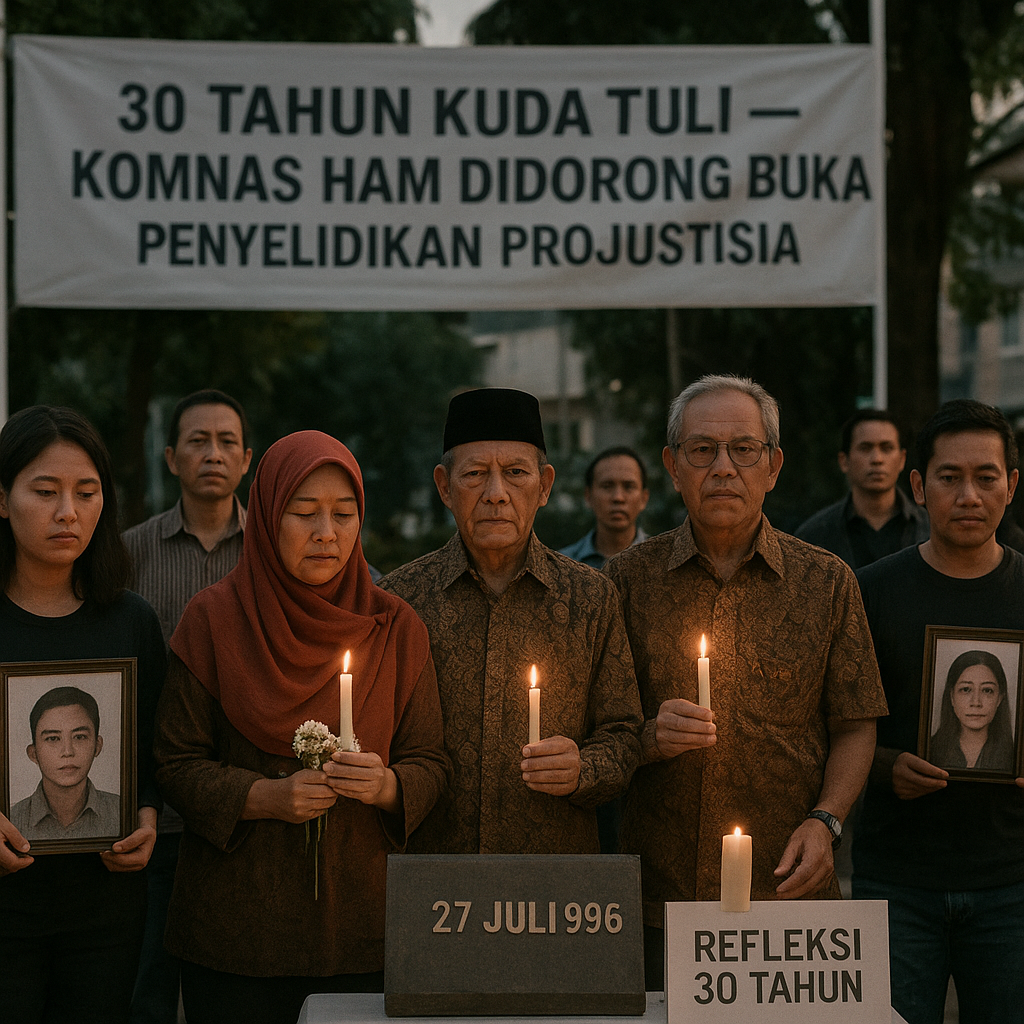 30 Tahun Kuda Tuli, Komnas HAM Didorong Buka Penyelidikan Projustisia
