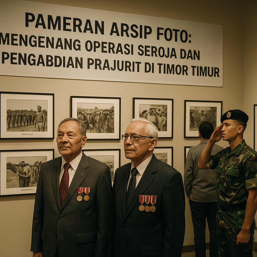 Pameran Arsip Foto: Mengenang Operasi Seroja dan Pengabdian Prajurit di Timor Timur