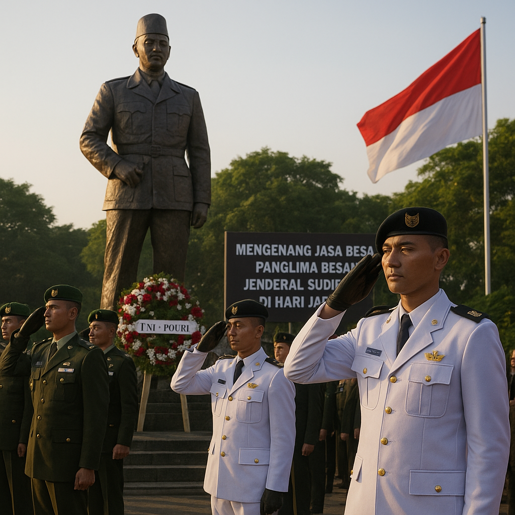 Mengenang Jasa Besar Panglima Besar Jenderal Sudirman di Hari Jadi TNI