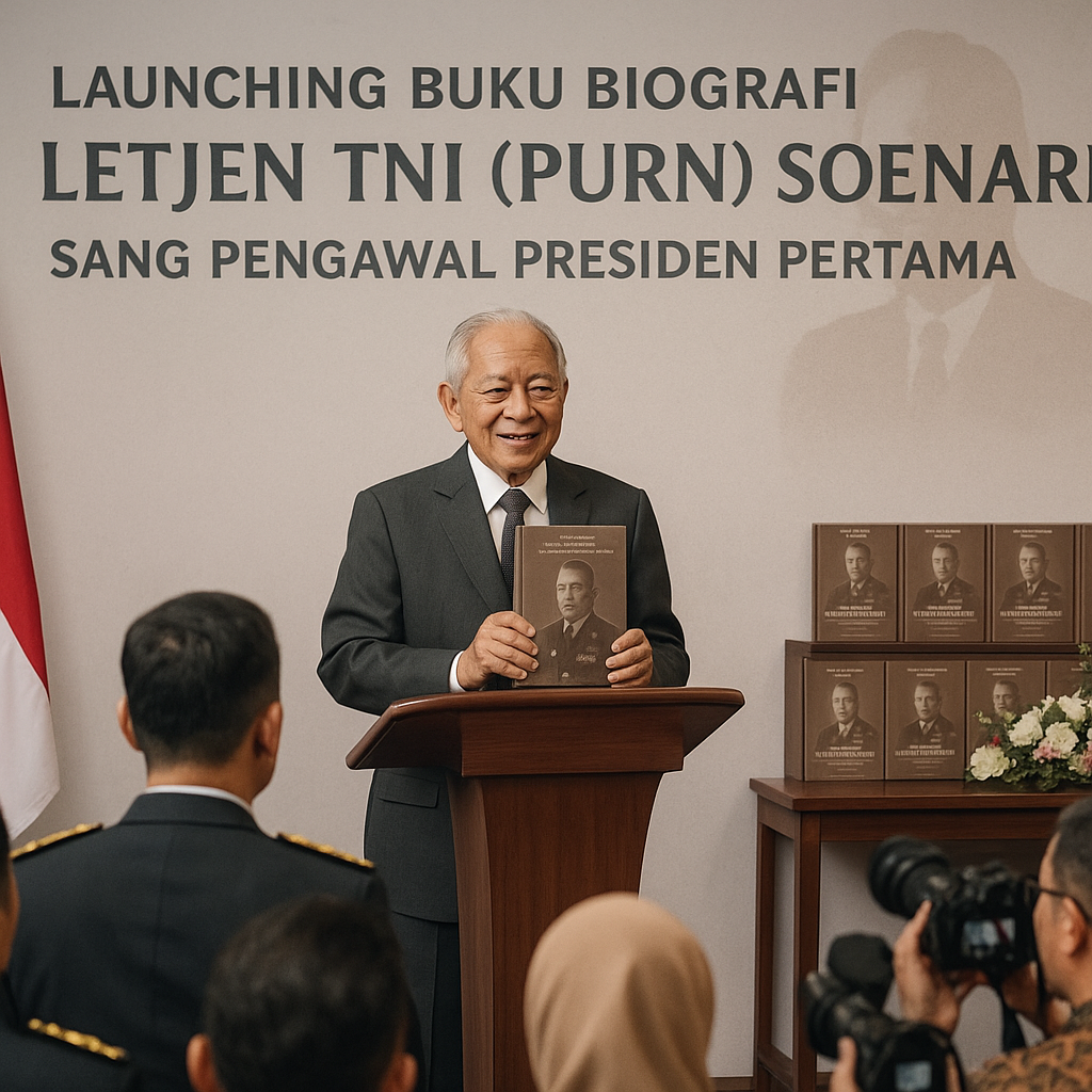 Launching Buku Biografi Letjen TNI (Purn) Soenarko, Sang Pengawal Presiden Pertama