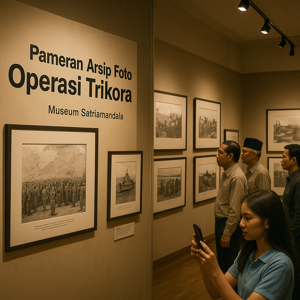 Pameran Arsip Foto Operasi Trikora di Museum Satriamandala