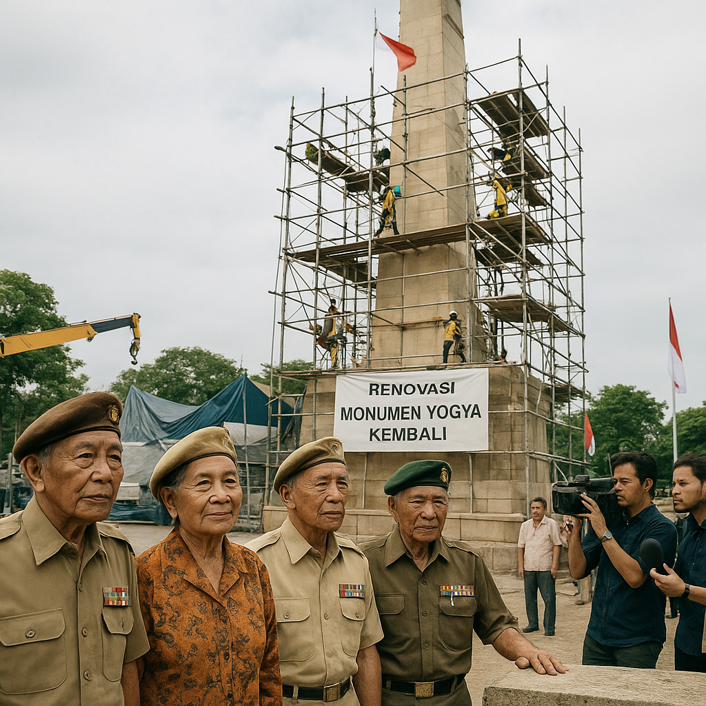 Renovasi Monumen Yogya Kembali, Simbol Kembalinya Ibukota Republik