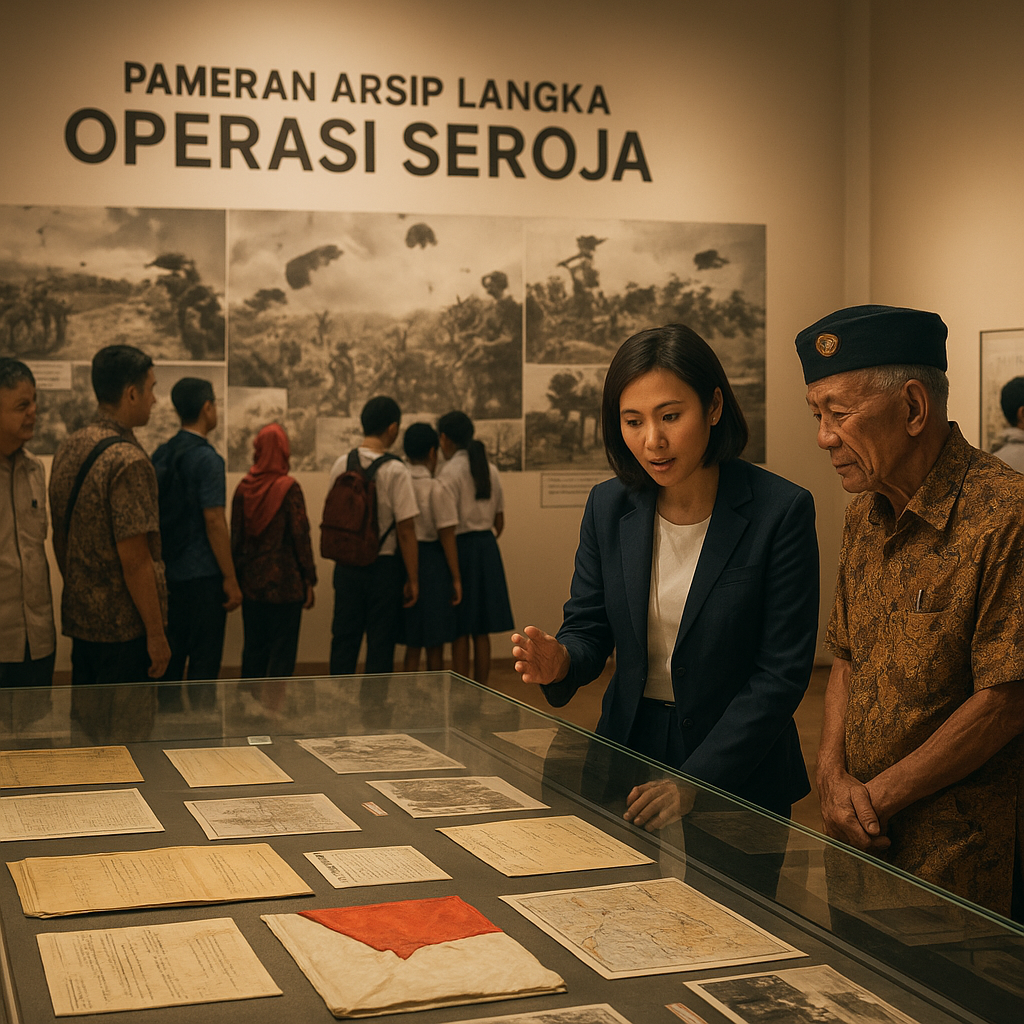 Pameran Arsip Langka Operasi Seroja di Museum Satriamandala, Bukti Sejarah Pengabdian TNI