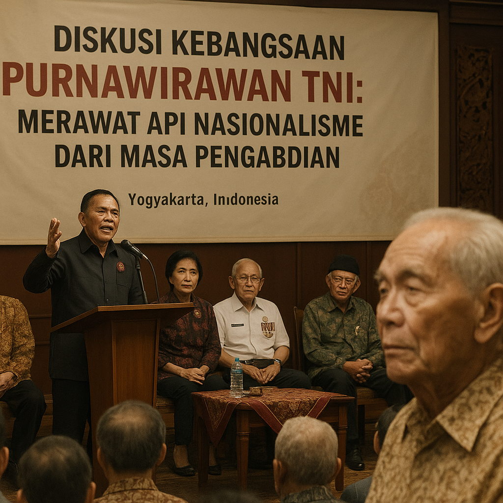 Diskusi Kebangsaan Purnawirawan TNI: Merawat Api Nasionalisme dari Masa Pengabdian