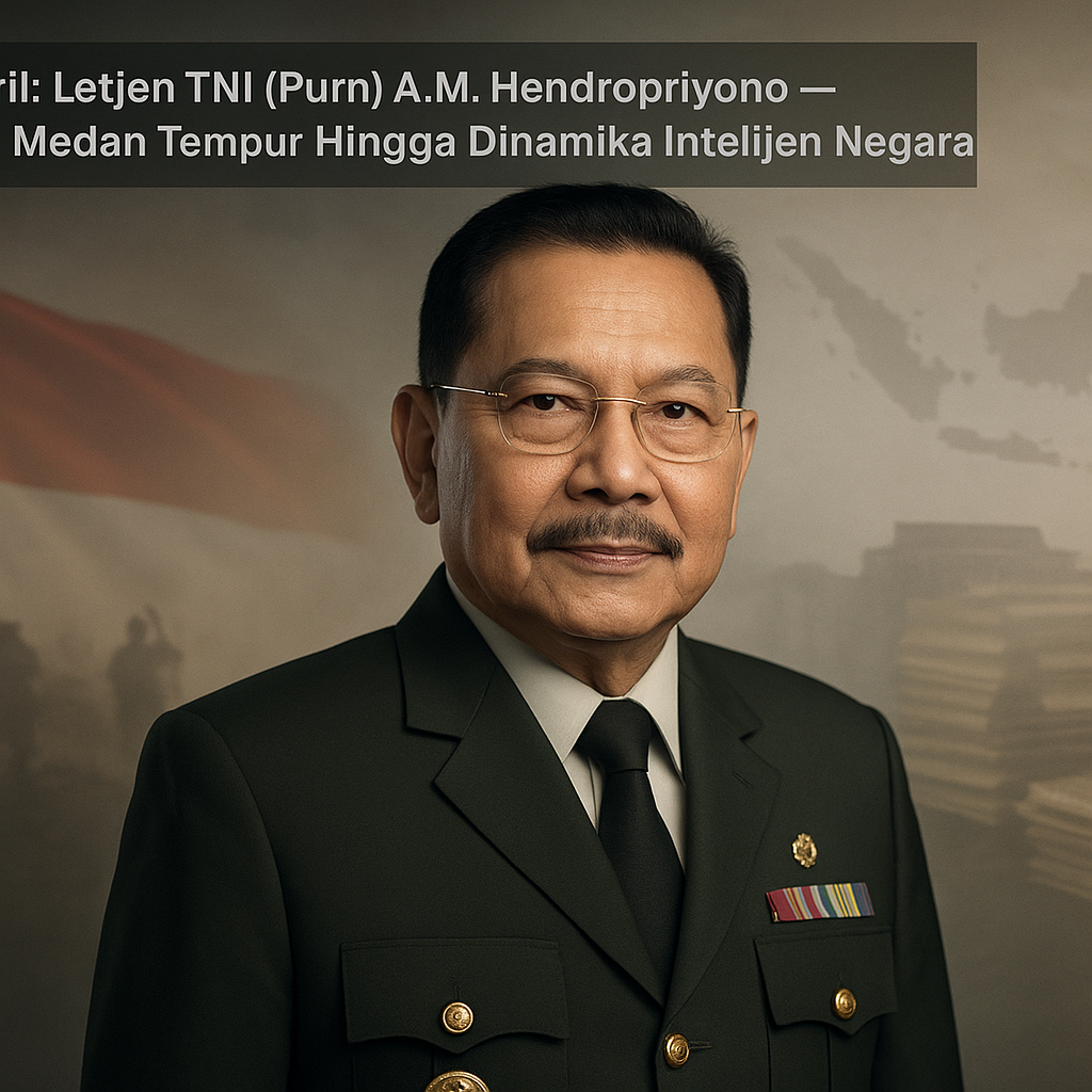 Profil: Letjen TNI (Purn) AM. Hendropriyono, Dari Medan Tempur Hingga Dinamika Intelijen Negara