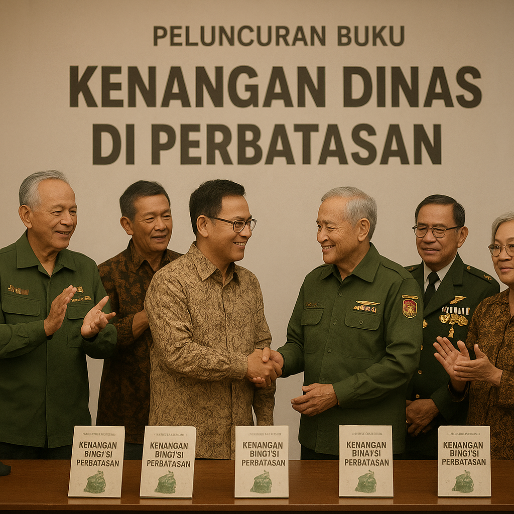 Peluncuran Buku 'Kenangan Dinas di Perbatasan', Kumpulan Kisah Purnawirawan TNI Penjaga Ujung Negeri