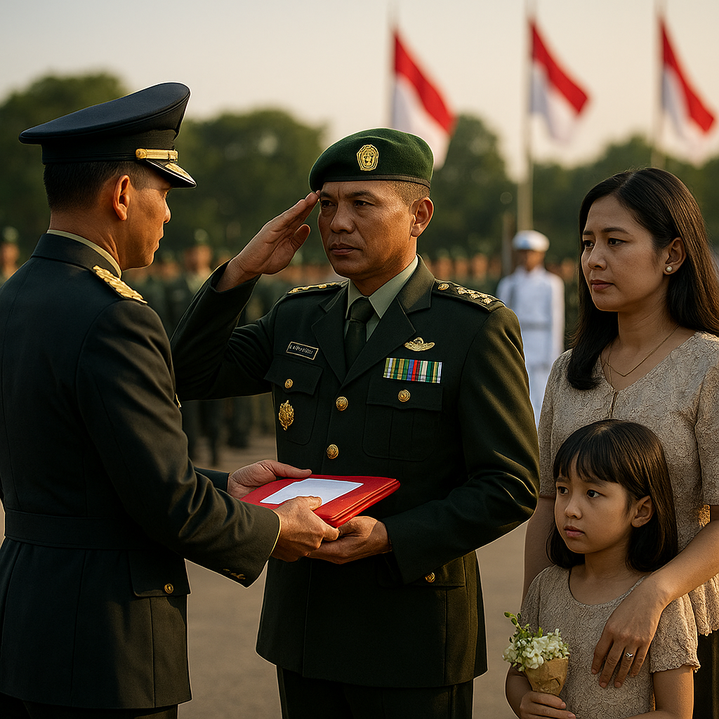Tradisi Penghormatan, Upacara Pelepasan Prajurit TNI yang Purna Tugas
