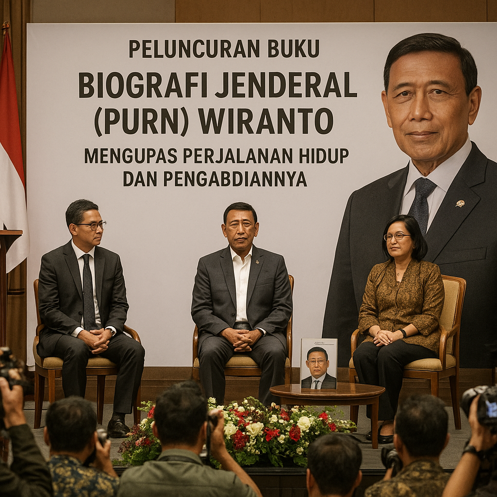 Peluncuran Buku Biografi Jenderal (Purn) Wiranto, Mengupas Perjalanan Hidup dan Pengabdiannya