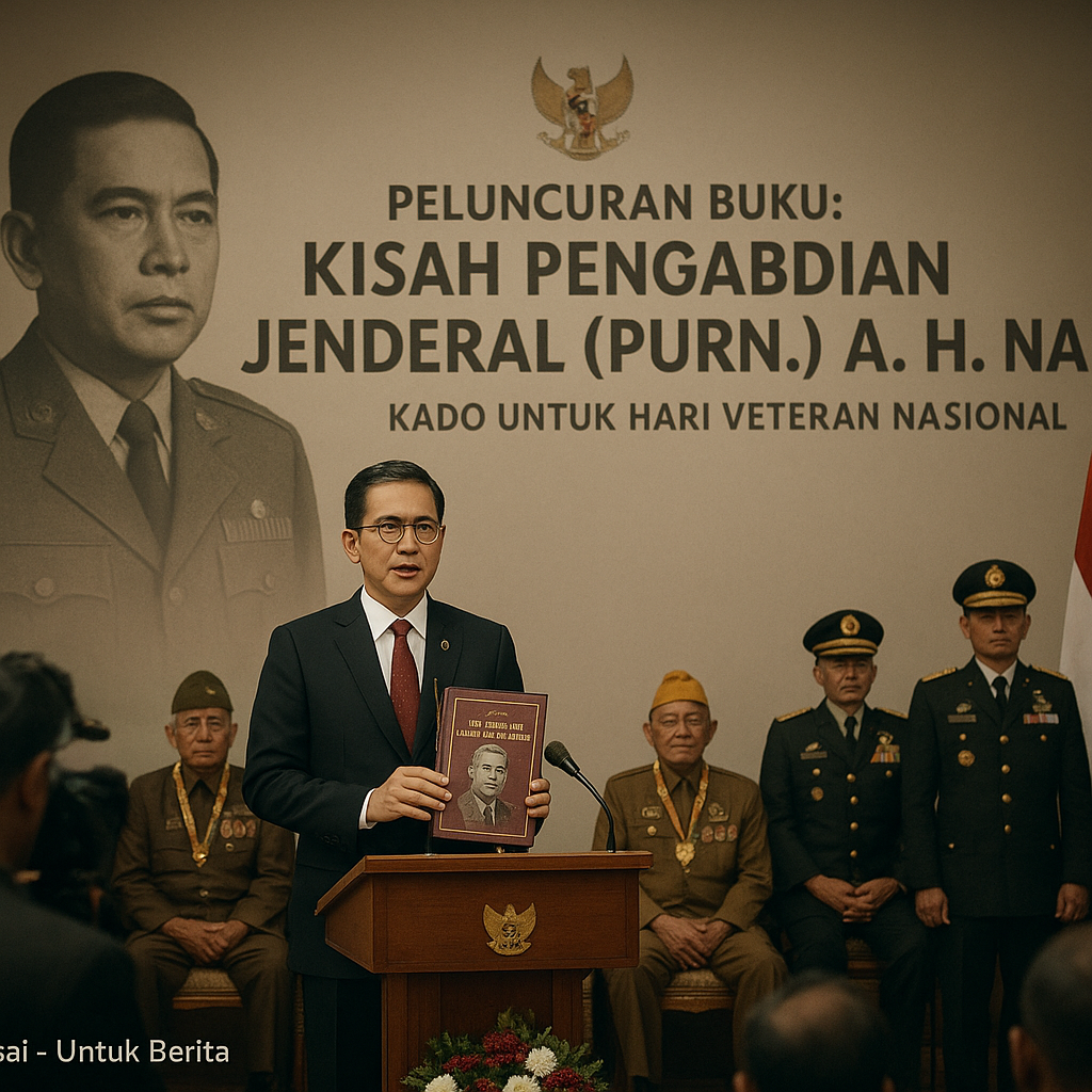 Peluncuran Buku Kisah Pengabdian Jenderal (Purn.) A.H. Nasution, Kado untuk Hari Veteran Nasional