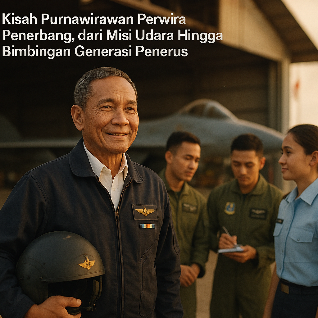 Kisah Purnawirawan Perwira Penerbang, dari Misi Udara Hingga Bimbingan Generasi Penerus