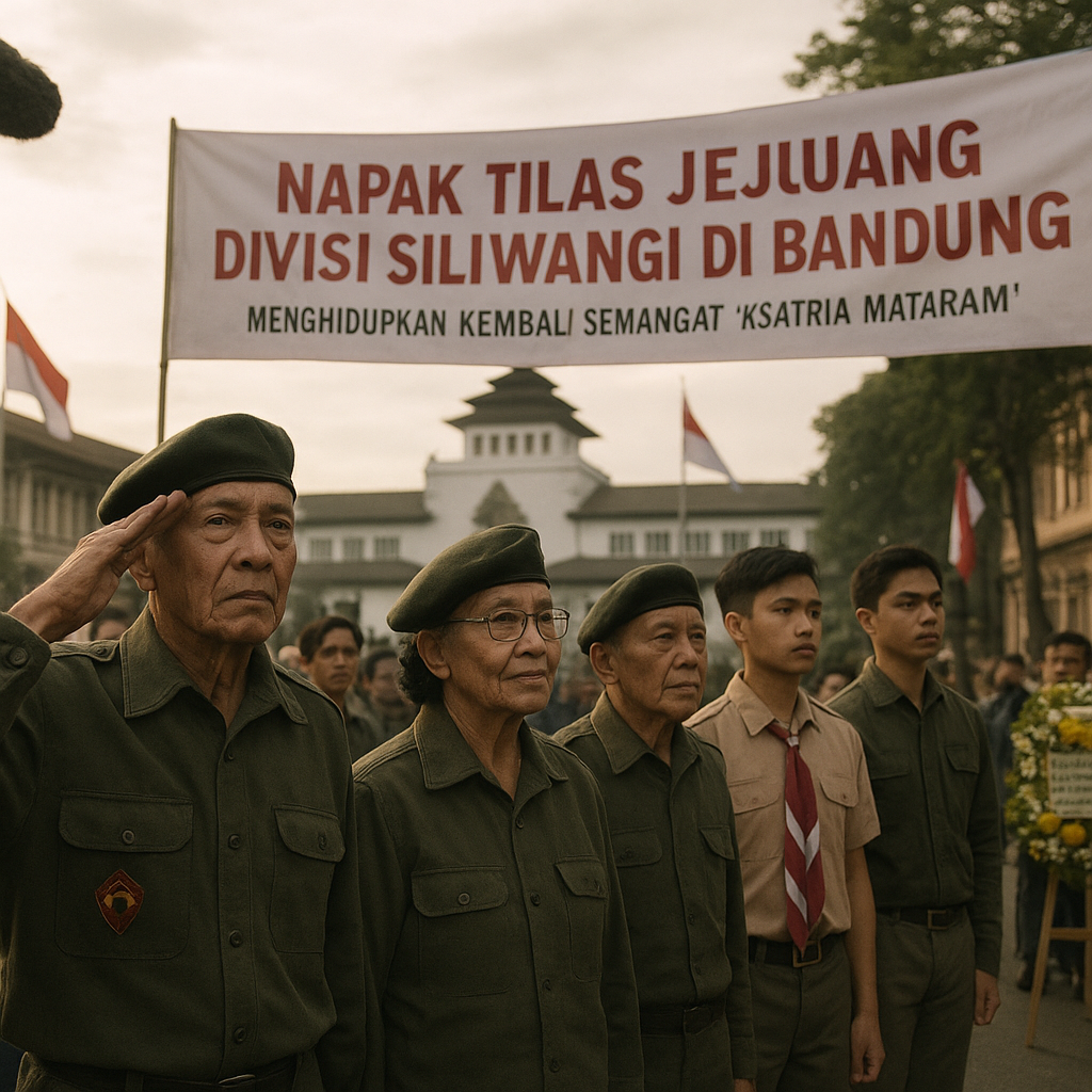 Napak Tilas Jejuang Divisi Siliwangi di Bandung: Menghidupkan Kembali Semangat 'Ksatria Mataram'