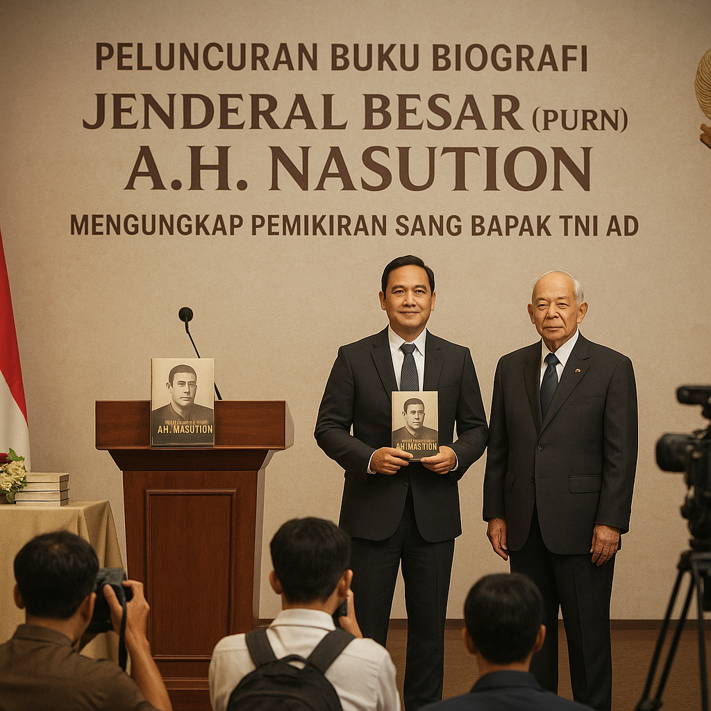 Peluncuran Buku Biografi Jenderal Besar (Purn) A.H. Nasution: Mengungkap Pemikiran Sang Bapak TNI AD