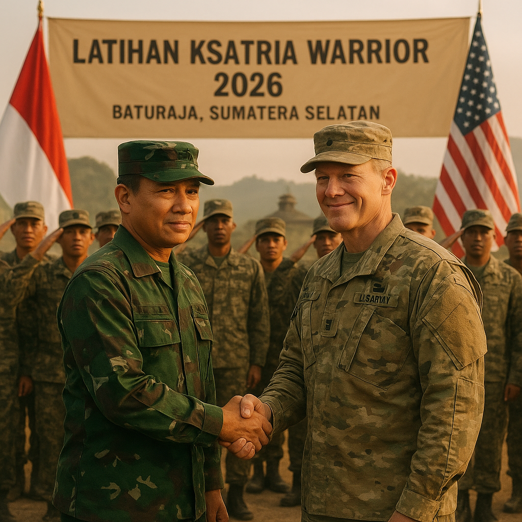 Integrasi Taktis dan Strategis, TNI AD dan US Army Tuntaskan Latihan Ksatria Warrior 2026