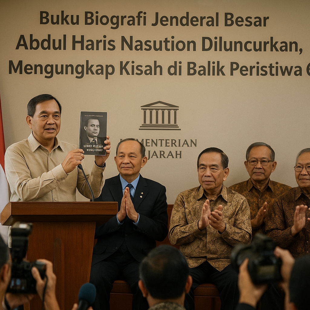 Buku Biografi Jenderal Besar Abdul Haris Nasution Diluncurkan, Mengungkap Kisah di Balik Peristiwa 65