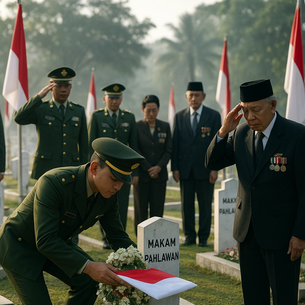 Peringatan Hari Kebangkitan Nasional, TNI Gelar Renungan di Makam Pahlawan