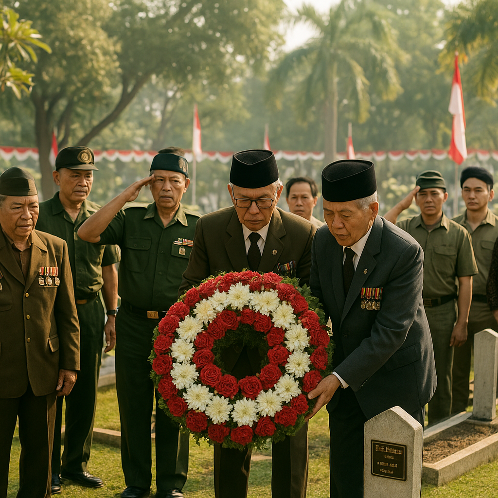 Peringatan 81 Tahun Pertempuran Medan Area: Semangat Juang Purnawirawan Tetap Membara