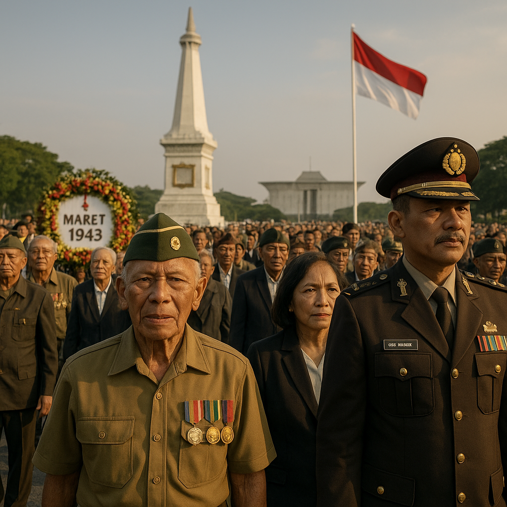 Napak Tilas Jejak Sejarah di Monumen Yogya Kembali, Ratusan Purnawirawan TNI-Polri Berkumpul