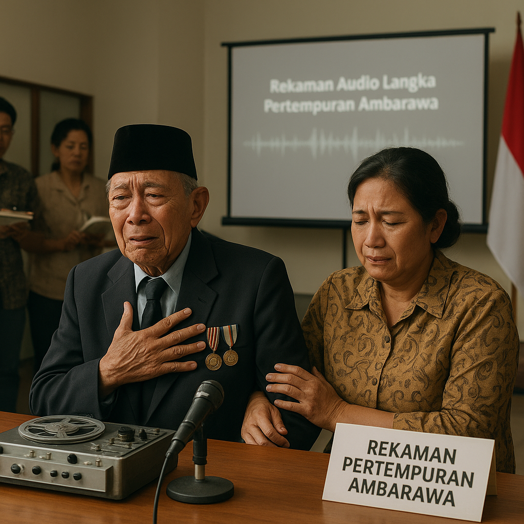 Rekaman Audio Langka Pertempuran Ambarawa Ditemukan, Disiarkan untuk Pertama Kalinya