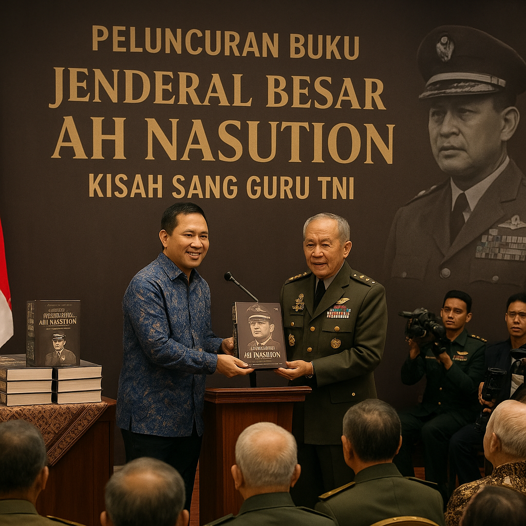Peluncuran Buku Biografi Jenderal Besar AH Nasution, Kisah Sang Guru TNI