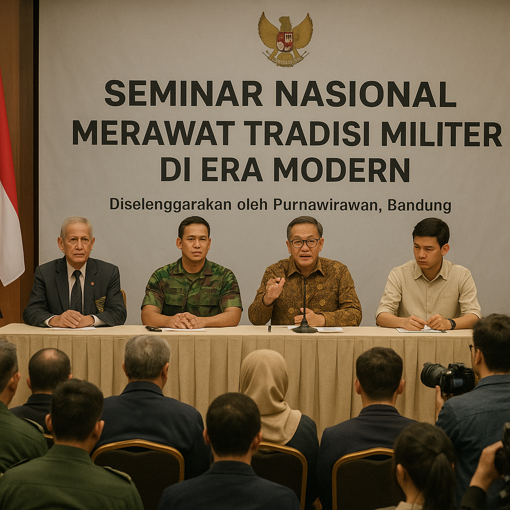 Seminar Nasional 'Merawat Tradisi Militer di Era Modern' oleh Purnawirawan