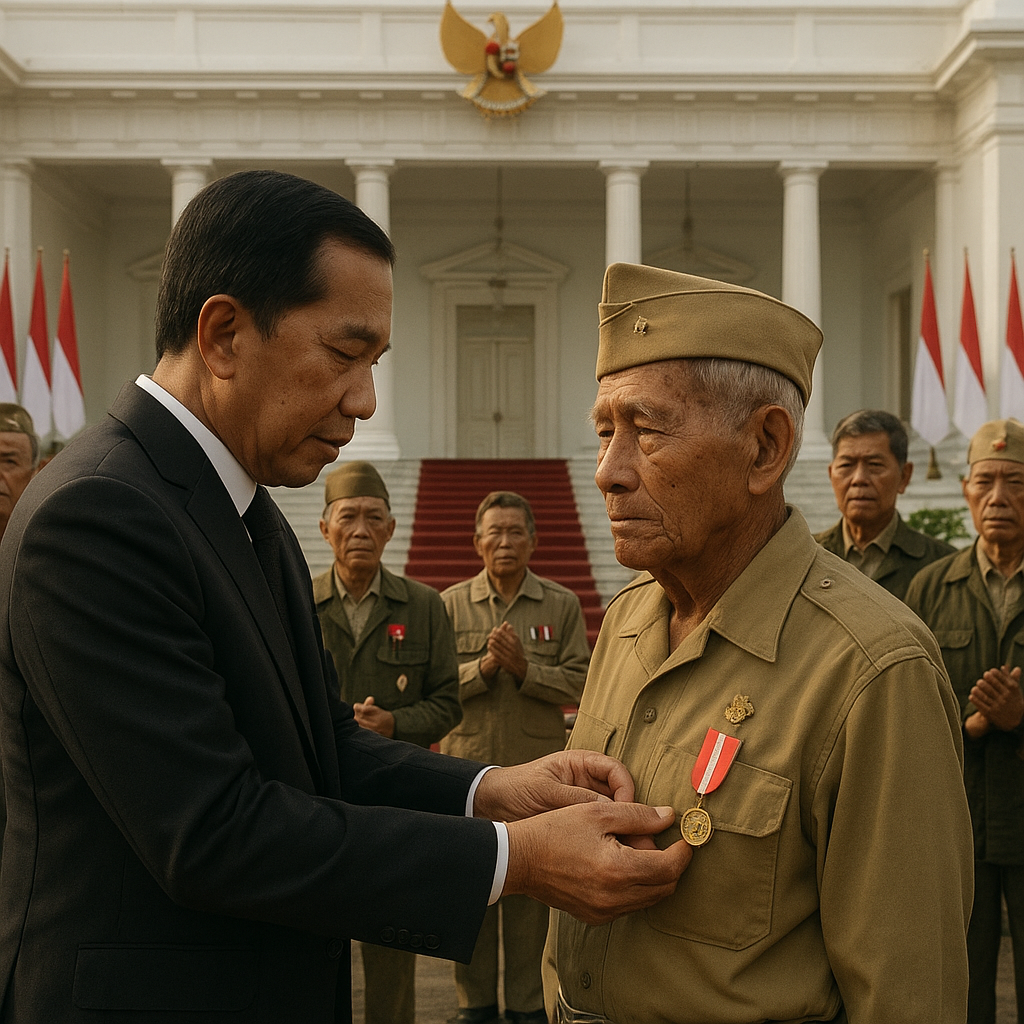 Penghargaan Satya Lencana bagi Veteran yang Berjasa dalam Operasi Seroja