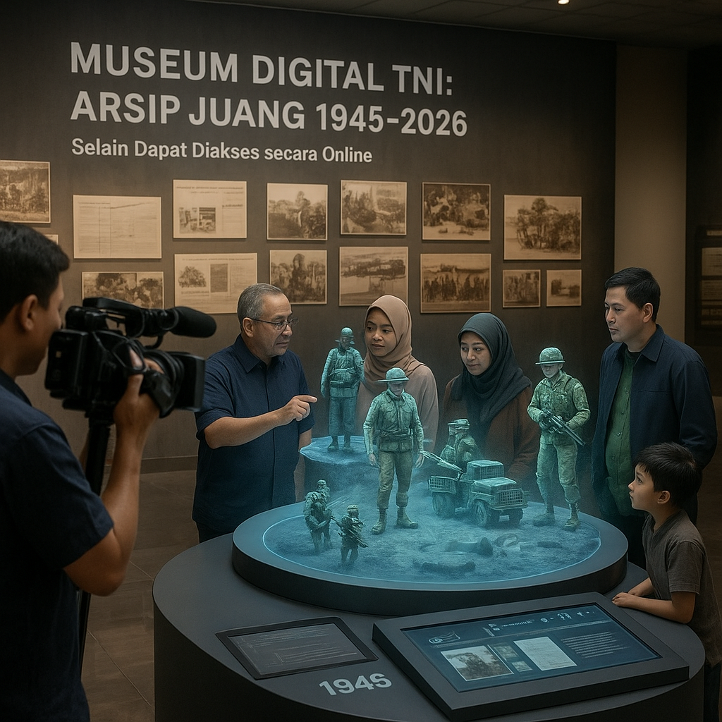 Peluncuran Museum Digital TNI: Arsip Juang 1945-2026 Selain Dapat Diakses secara Online