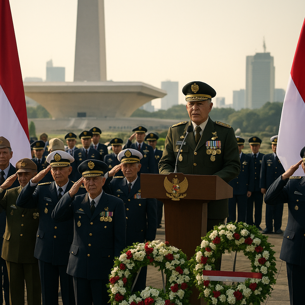 Upacara Peringatan Hari Purnawirawan TNI di Jakarta: Menghormati Dedikasi Tanpa Pamrih