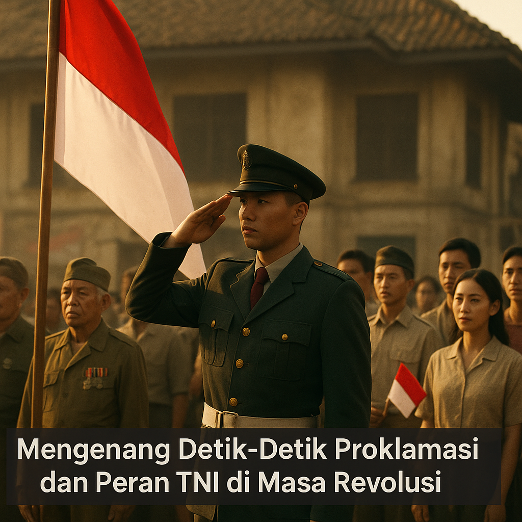 Mengenang Detik-Detik Proklamasi dan Peran TNI di Masa Revolusi