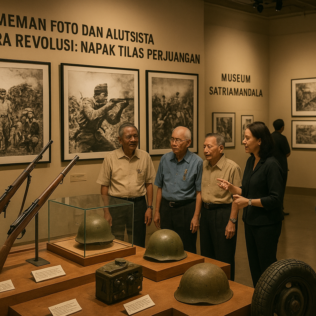 Pameran Foto dan Alutsista Era Revolusi di Museum Satriamandala: Napak Tilas Perjuangan