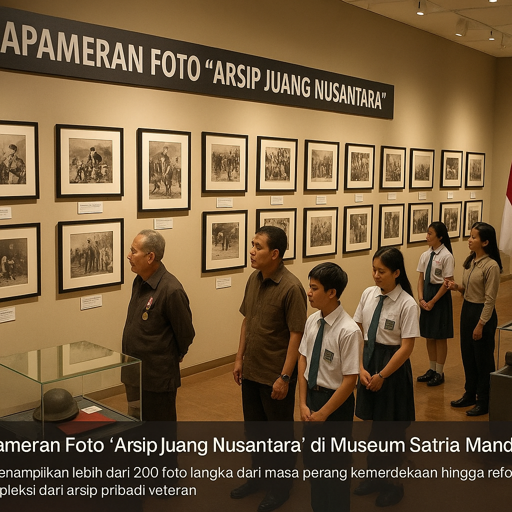 Pameran Foto 'Arsip Juang Nusantara' di Museum Satriamandala