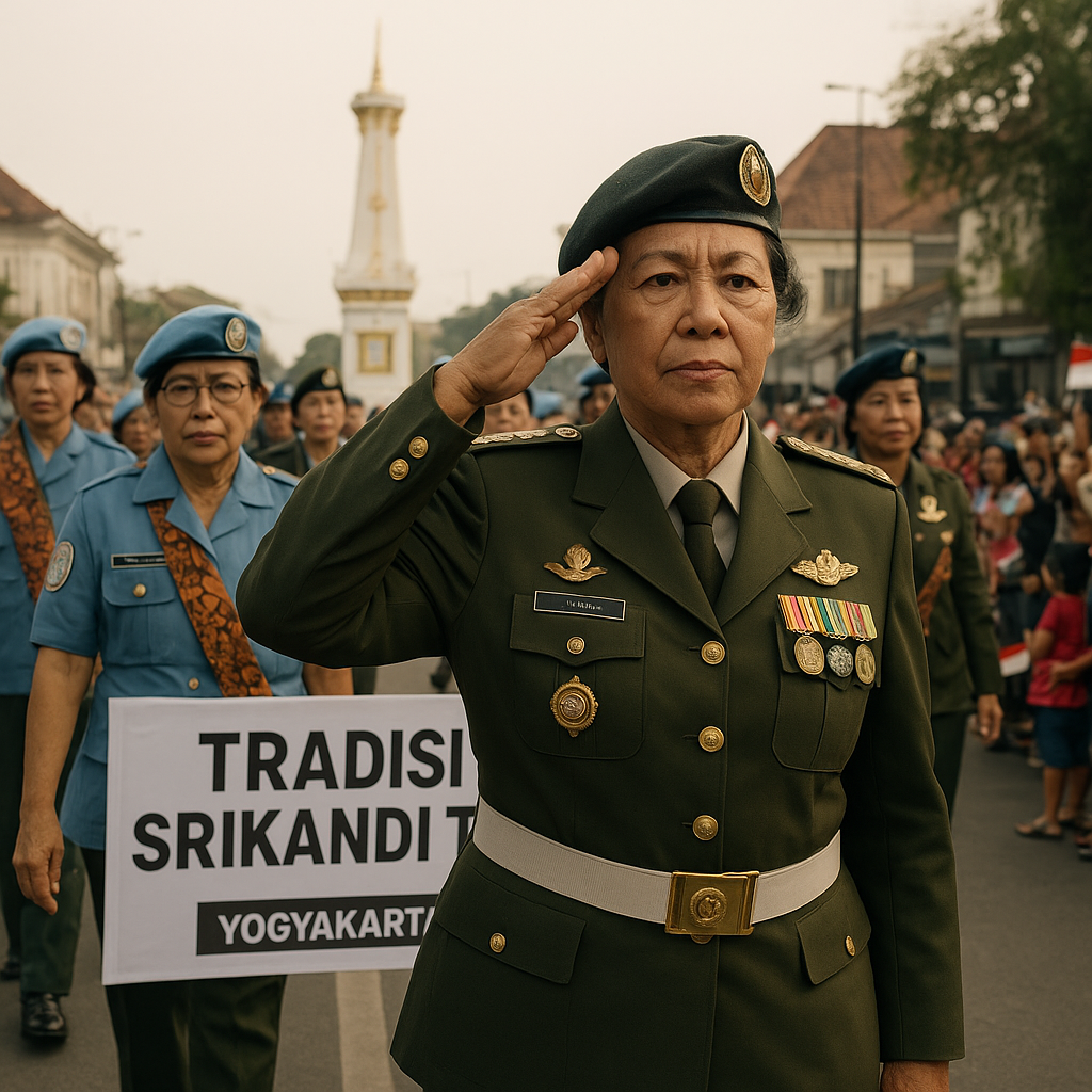 Tradisi Srikandi TNI: Pawai Purnawirawan Wanita di Daerah Istimewa Yogyakarta
