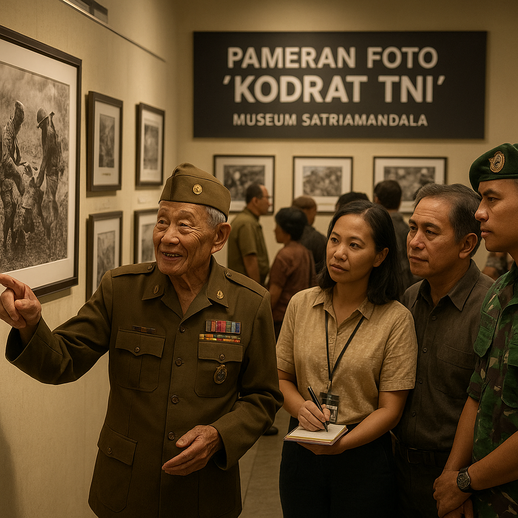 Pameran Foto ‘Kodrat TNI’ di Museum Satriamandala: Mengabadikan Momen Heroik Prajurit