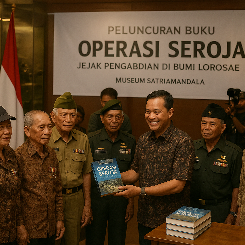 Peluncuran Buku 'Operasi Seroja: Jejak Pengabdian di Bumi Lorosae'