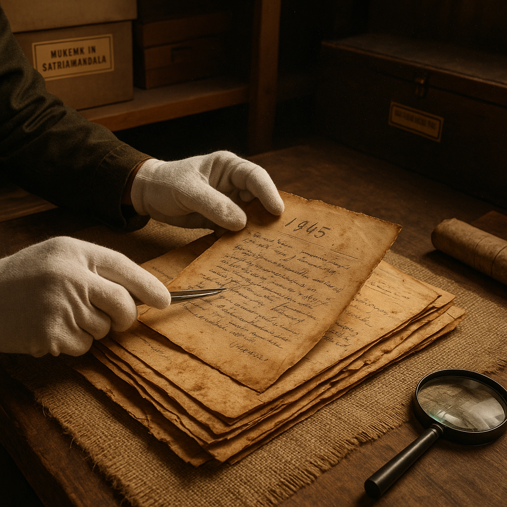 Arsip Juang: Surat-surat dari Medan Perang 1945 Ditemukan di Gudang Museum TNI
