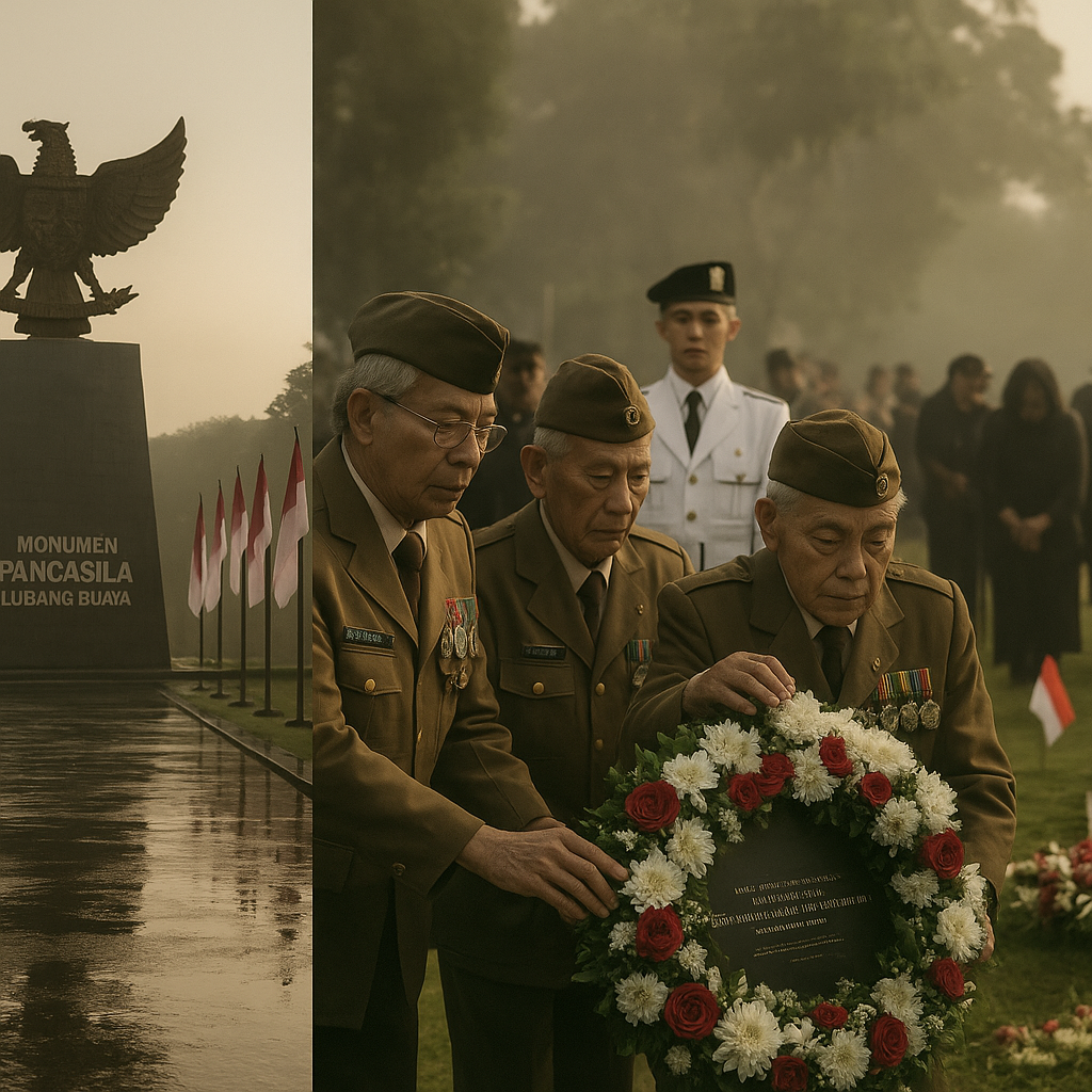 Peringatan 61 Tahun G30S: Napak Tilas Peristiwa 30 September 1965 oleh Legiun Veteran